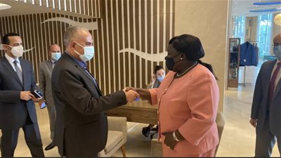 عبد العاطي يلتقي وزيرة الخارجية بدولة جنوب السودان لمناقشة أزمة سد النهضة 