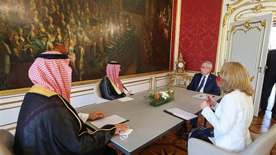 رئيس جمهورية النمسا الاتحادية يستقبل وزير الخارجية  