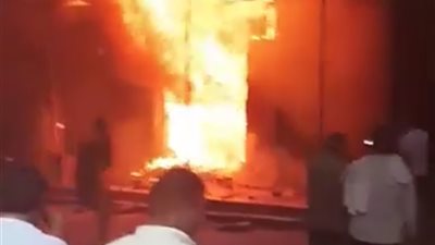 انفجار أسطوانة بوتاجاز داخل مطعم في الجيزة