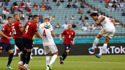 شاهد أهداف مباراة الدانمارك والتشيك في ربع نهائي كأس أمم أوروبا
