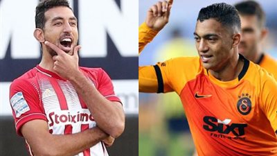 كوكا يتحدى مصطفى محمد.. موعد مباراة جالطة سراي ضد أولمبياكوس