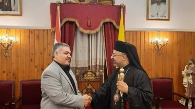 بطريرك الأقباط الكاثوليك يستقبل الكاتب والمحلل السياسي أميل أمين