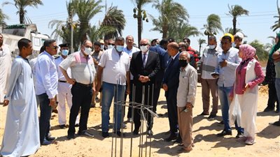 محافظ قنا يتفقد المجزر الآلي بقرية المراشدة بتكلفة 4 ملايين جنيه 