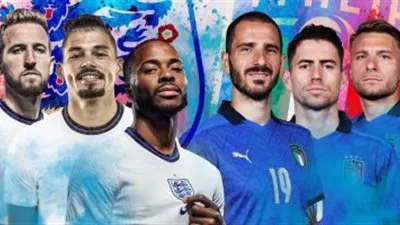10 قنوات مفتوحة تنقل مباراة إيطاليا ضد إنجلترا في نهائي يورو 2020 