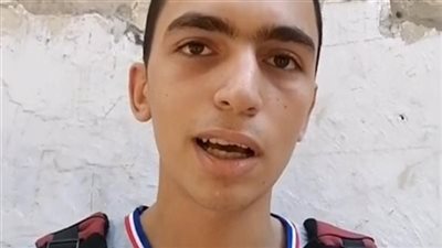 الطالب المتهم بتسريب امتحان اللغة العربية: 