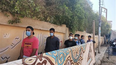 10 آلاف طالب يؤدون امتحان اللغة الأجنبية الثانية للشعبة العلمية في بني سويف (صور) 