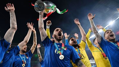 بعد تتويج إيطاليا.. أرقام قياسية شهدها نهائي كأس أمم أوروبا 2020