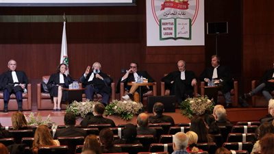 بالصور.. تفاصيل مشاركة رئيس اتحاد المحامين العرب بيوم التضامن مع نقابة بيروت