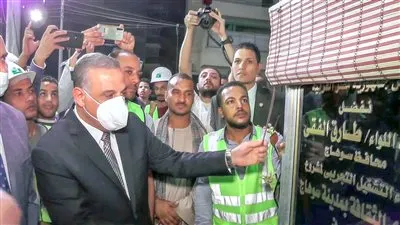 مشروعات تنمية الصعيد.. محافظ سوهاج يطلق بدء التشغيل التجريبي لكوبري الثقافة (صور) 