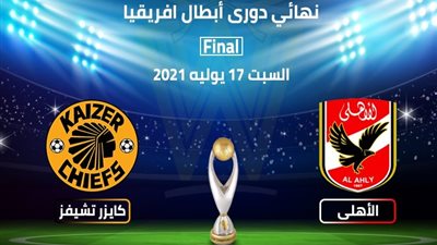 عاجل - اظبط التردد الآن.. قنوات مفتوحة بالمجان تنقل مباراة الأهلي وكايزر تشيفز في نهائي إفريقيا