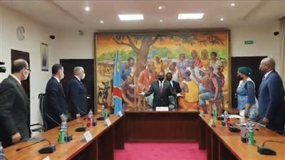 عبد العاطي يلتقي رئيس وزراء جمهورية الكونغو الديمقراطية