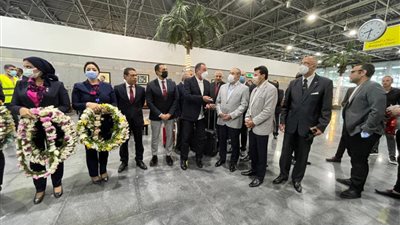استقبال حافل لبعثة الأهلي في مطار القاهرة