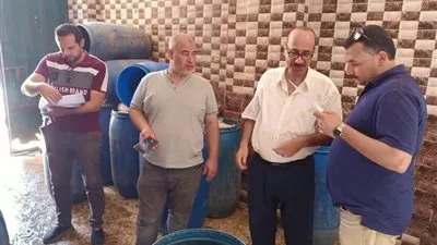 ضبط 5 أطنان مخللات فاسدة بالقناطر الخيرية