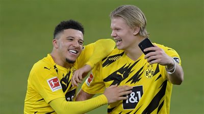 تعليق هالاند على رحيل سانشو عن دورتموند