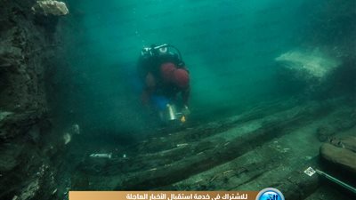 اكتشاف مركب أثري ومنطقة جنائزية تحت سطح البحر (صور) 