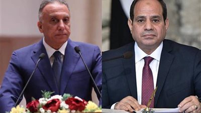 عاجل.. السيسي يجري اتصالا هاتفيا برئيس وزراء العراق