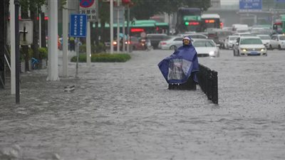 انهيار سد في مقاطعة خنان بالصين بسبب الفيضانات الكبيرة