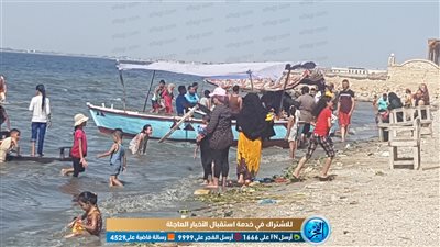 زحام شديد ثان أيام عيد الأضحى على بحيرة قارون بالفيوم (صور)