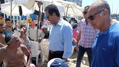 مصايف الإسكندرية: نسبة إشغال الشواطئ وصلت إلى 100%