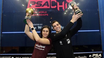 علي فرج يتوج بلقب بطولة العالم للاسكواش 2021 للمرة الثانية في تاريخه