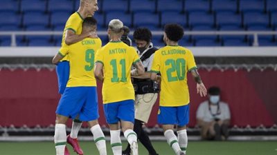 ترتيب المجموعة الرابعة بعد فوز البرازيل الساحق على المانيا وخسارة السعودية في دورة الألعاب الأولمبية الصيفية 2021