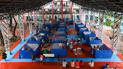 إجلاء الآلاف من الفلبين بسبب الأمطار الموسمية 