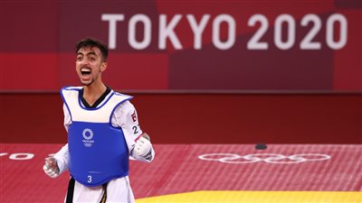 بطل تونس الجندوبي يحصد الميدالية الفضية في التايكوندو
