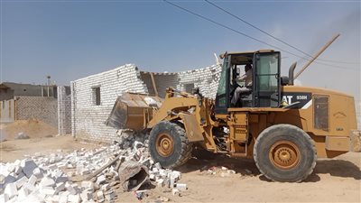 محافظة الجيزة تضبط وتزيل 16 حالة بناء مخالف على أراضي وأملاك الدولة 