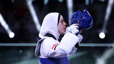 شاهد لحظة فوز هداية ملاك بالميدالية البرونزية في أولمبياد طوكيو