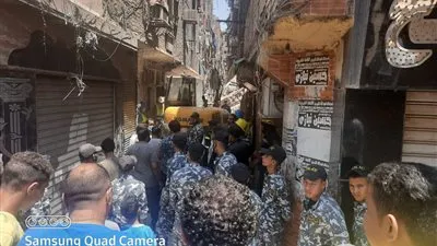 حاول إنقاذ أطفاله.. تفاصيل استخراج جثة صاحب عقار الوراق المنهار