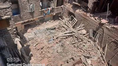 ننشر صورًا جديدة لعقار الوراق المنهار