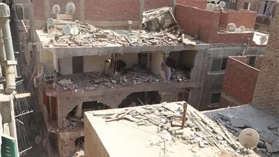 محافظ الجيزة يكشف تفاصيل انهيار عقار الوراق