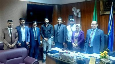 تفعيل أعمال إدارة الوافدين بكلية العلوم جامعة المنوفية 