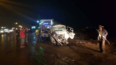 التعرف على الجثة المجهولة في حادث طريق الأربعين بقنا