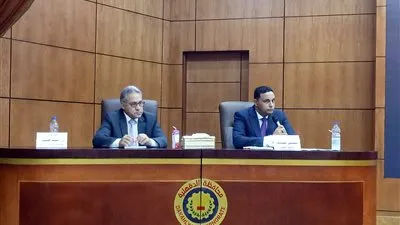  أهالي بني عبيد بمحافظة الدقهلية يستقبلون وفد محلية النواب بالطبل والمزمار