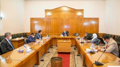 وزير الري يلتقي مدير عام المنظمة الإسلامية للأمن الغذائي (صور)