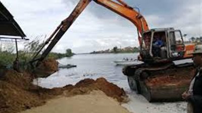 تنفيذ 3 إزالات للتعديات على أملاك الري بكفر الشيخ