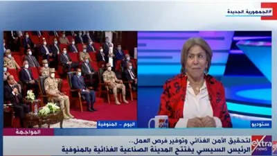 فريدة الشوباشي: الرئيس السيسي يُعيد مصر  إلى مكانتها (فيديو)