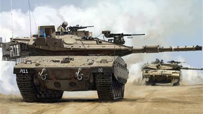 عاجل.. الدبابات الإسرائيلية تستنفر على الحدود مع لبنان