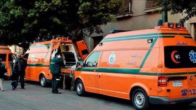 أسماء 10 مصابين نقلتهم سيارات إسعاف بني سويف في حادث الطريق الشرقي