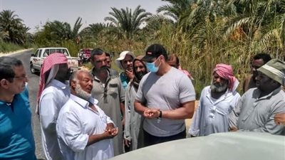 وزارة الري تعقد لقاء مع المنتفعين بمنطقتي خفض المنسوب والكاف بسيوة 