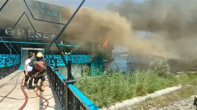 مصدر يكشف تفاصيل حريق مركب الزمالك السياحي