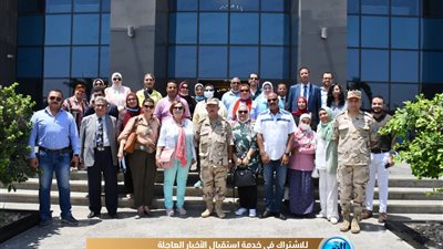 أعضاء جامعة عين شمس في العاصمة الإدارية الجديدة (صور)