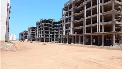 استمرار أعمال رصف مشروع الـ ٩٠٠٠  والإسكان الاستثماري ببورفؤاد 