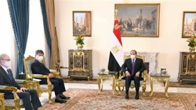 خلال لقائه بالرئيس السيسي.. وزير خارجية اليابان: مصر تشهد تنمية شاملة 