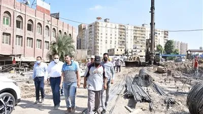 محافظ الشرقية يتابع أعمال إنشاء نفق عرابي بالزقازيق
