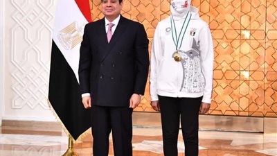 عاجل.. السيسي لأبطال الأولمبياد: استعدوا لتحقيق إنجاز أكبر