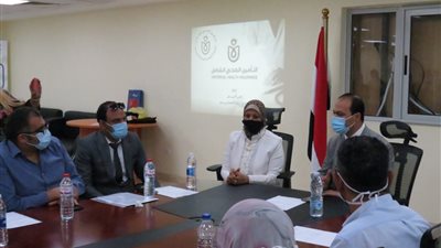 وفد من مستشفى الكهرباء يزور فرع هيئة الرعاية الصحية ببورسعيد 