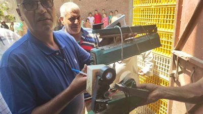 ضبط 2 طن دجاج غير صالح للاستهلاك بمجزر في الشرقية