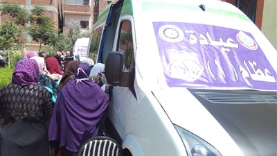 قافلة طبية علاجية مجانية في صهرجت الصغري بالدقهلية (صور)